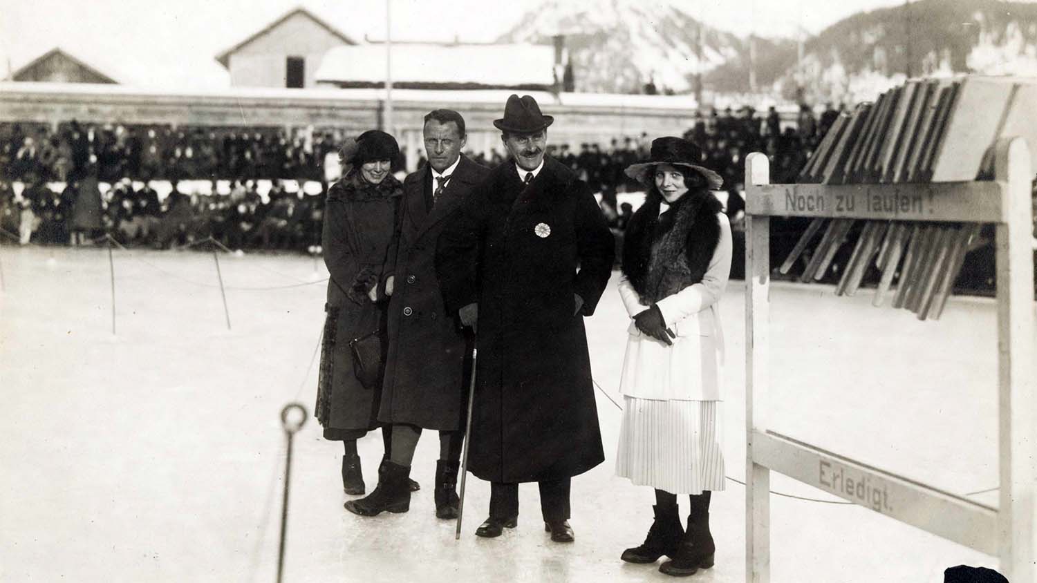 Thomas Mann in Davos